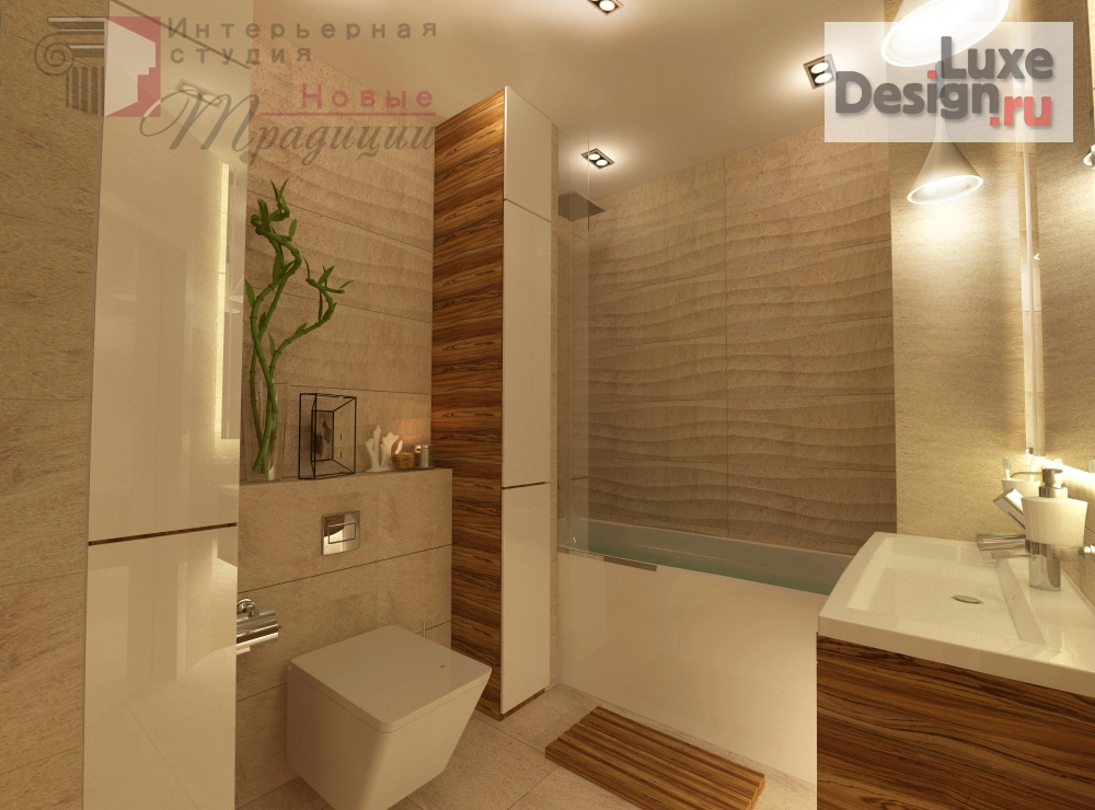 Дизайн интерьера однокомнатной квартиры "Дизайн студия "Новые Традиции" Квартира-студия" (фото 5)