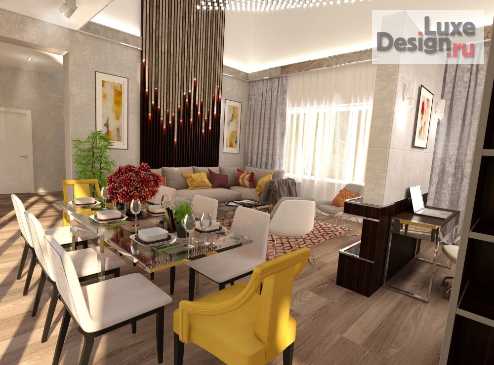 Дизайн интерьера коттеджа "Дизайн студия "Новые Традиции"  Коттедж в г. Набережные Челны" (фото 3)