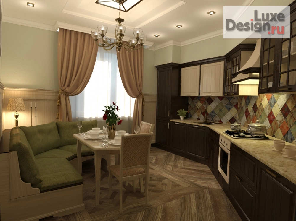 Дизайн интерьера загородного дома "Дизайн студия "Новые Традиции"  Сюрприз для мамы от заботливых сыновей г. Елабуга" (фото 8)