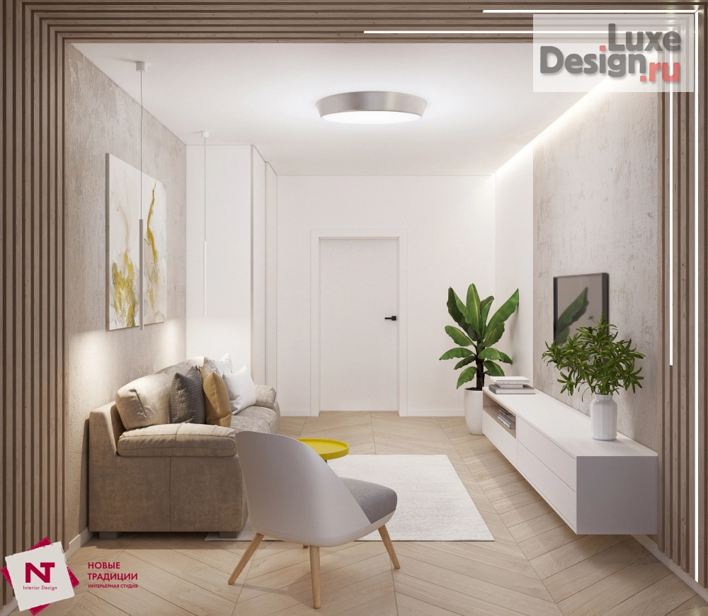 Дизайн интерьера четырехкомнатной квартиры "Квартира в жилом комплексе "Берег"" (фото 7)