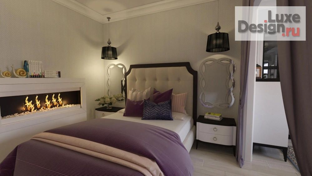 Дизайн интерьера однокомнатной квартиры "Дизайн студия "Новые Традиции" Однокомнатная квартира ставшая трехкомнатной " (фото 10)